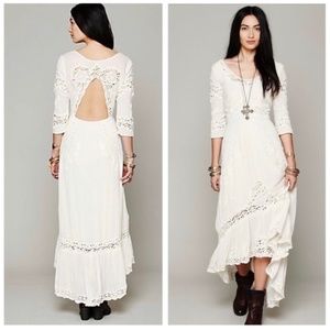 RARE Free People Ivory Mexican Wedding Dress💍